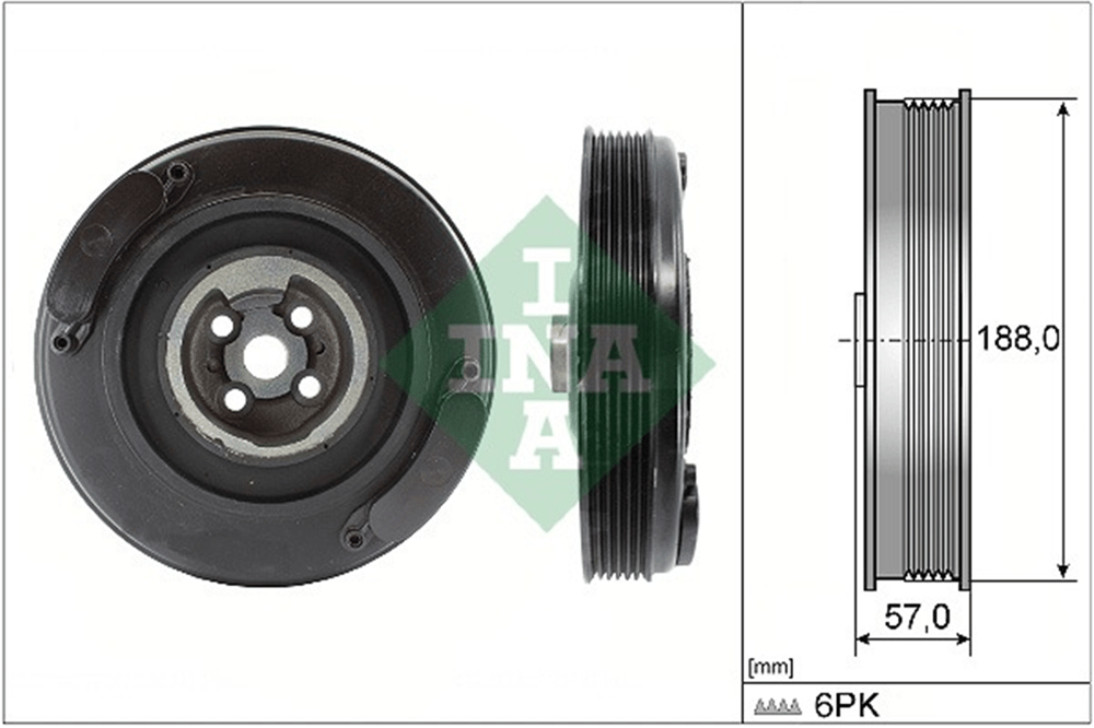 VOLKSWAGEN T4-LT-CRAFTER 1991 SONRASI KRANK KASNAGI 074105251AC