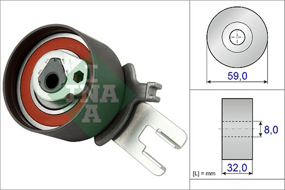 VOLVO C30/C70/S40/S60/S70 2001 SONRASI EKSANTRIK GERGI RULMANI 30638278