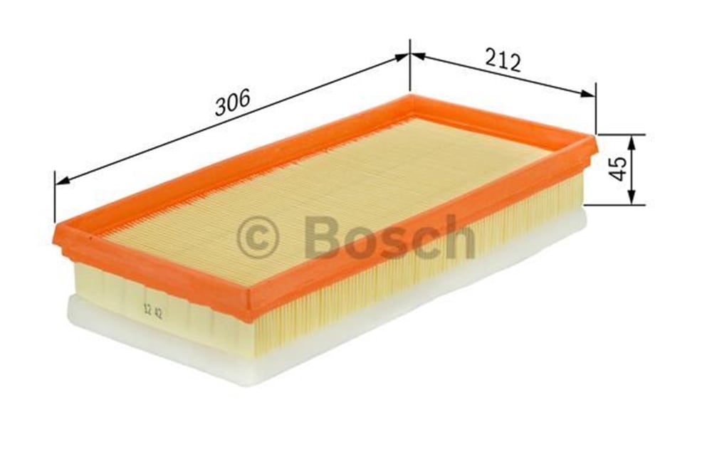 VW BOSCH BCH 1457433089 HAVA FILTRESI 97-10 SHARAN-GALAXY-ALHAMBRA AUY-ASZ 1,9 TDI