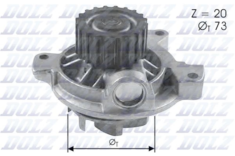 VW DOLZ DOLZ A280 DEVIRDAIM 91- T4-LT-CRAFTER AJA-ACV-AAB-ANJ-AVR-BJK 2,4 D-2,5 TDI