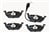 VW GOLF4-GOLF5-JETTA-BORA-POLO-A3-LEON 1997 SONRASI FREN BALATASI ÖN 1J0698151G