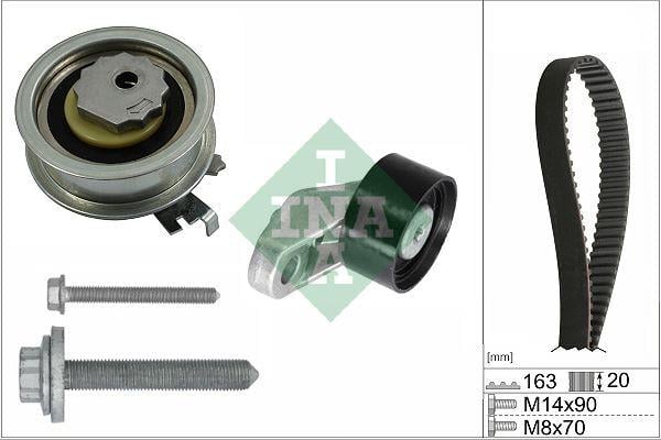 VW INA INA 530 0846 10 TRIGER SETI 20- GOLF8-A3-LEON-OCTAVIA DLAA-DLAB-DFNA-DFNB-DSGB-DSGD 1,0 TSI