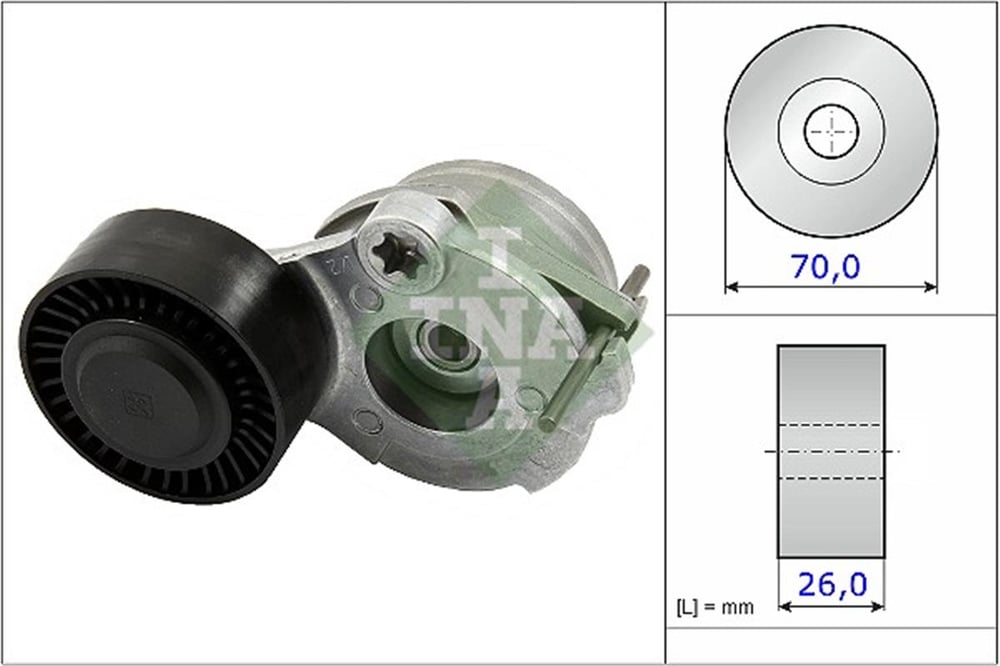 VW INA INA 534 0470 10 V KAYIS GERGISI KOMPLE 10-14 TOUAREG-A4-A6-Q5 CDTA-CDUC-CJGA-CLAA-CLAB 3,0 TDI