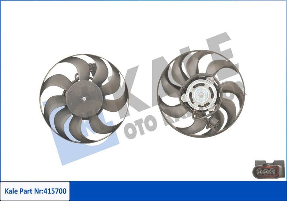 VW KALE KAL 415700 FAN MOTORU 01-10 POLO-CORDOBA-FABIA BBY-BKY-BBZ 1,4 16V