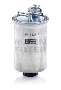 VW MANN MANN WK 842/12 X YAKIT FILTRESI 99-01 POLO AMF 1,4 TDI