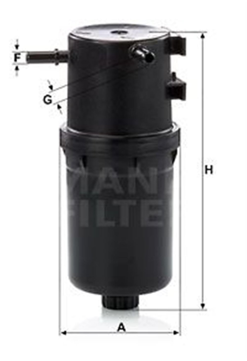 VW MANN MANN WK 9016 YAKIT FILTRESI 10-