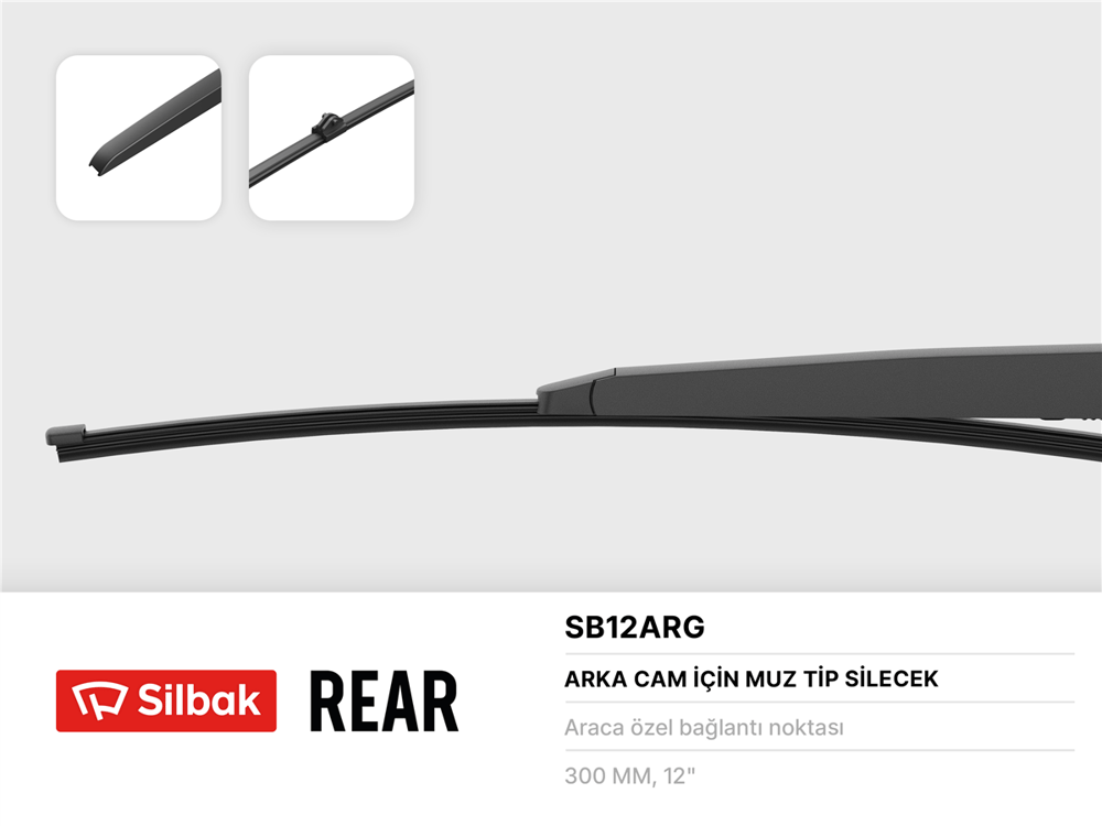 VW SILBAK SIL SB12ARG SILECEK SÜPÜRGESI ARKA 20- A3 BM