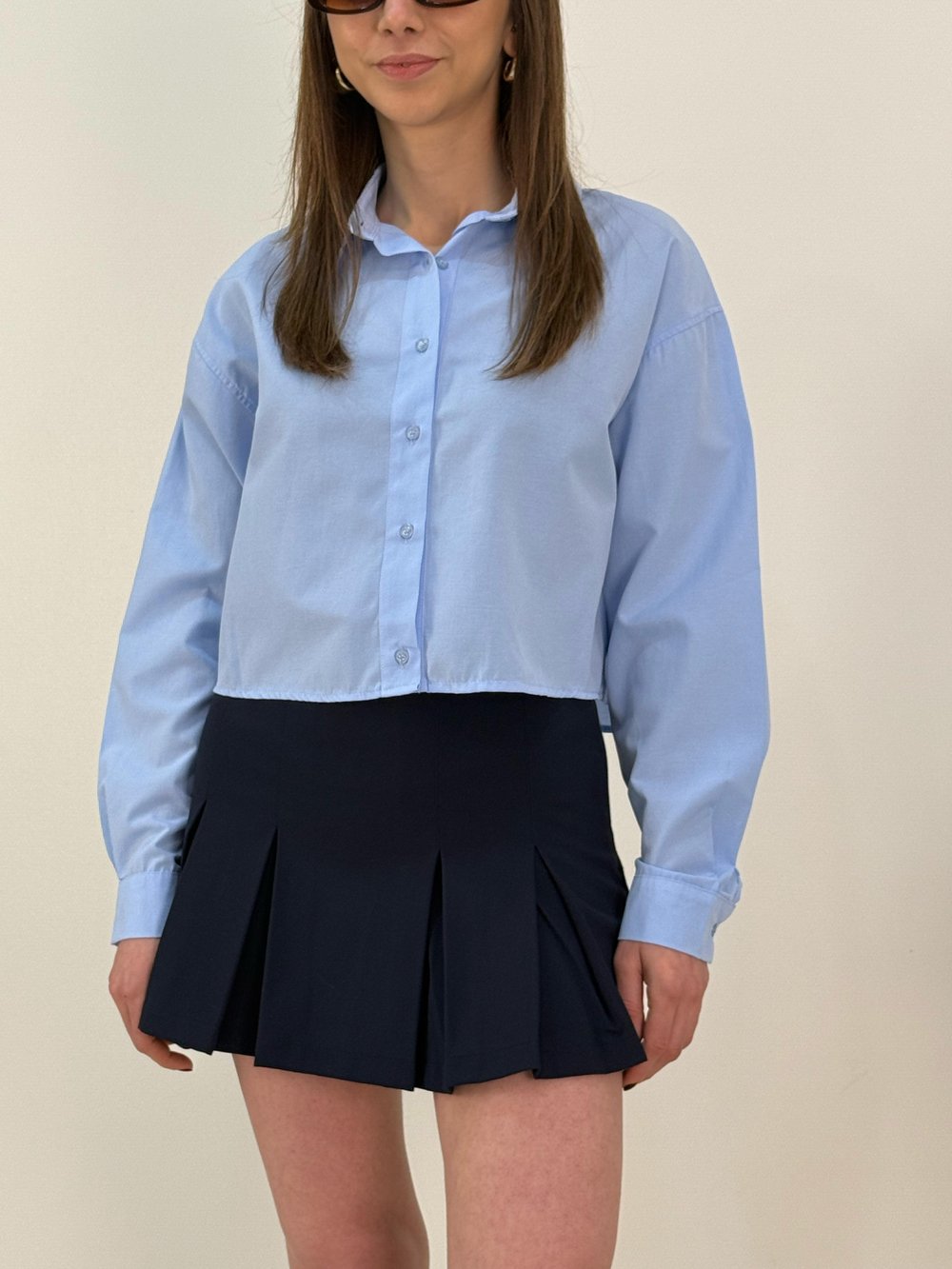 Mini Pileli Etek