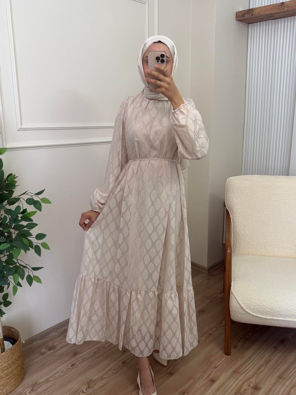 Bella Elbise | Bej