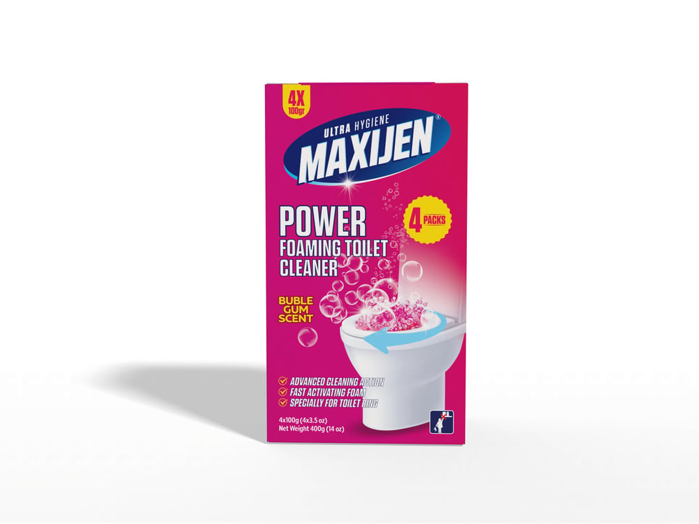 Maxijen Ultra Hijyenik Köpük Tuvalet Temizleyici 100 gr