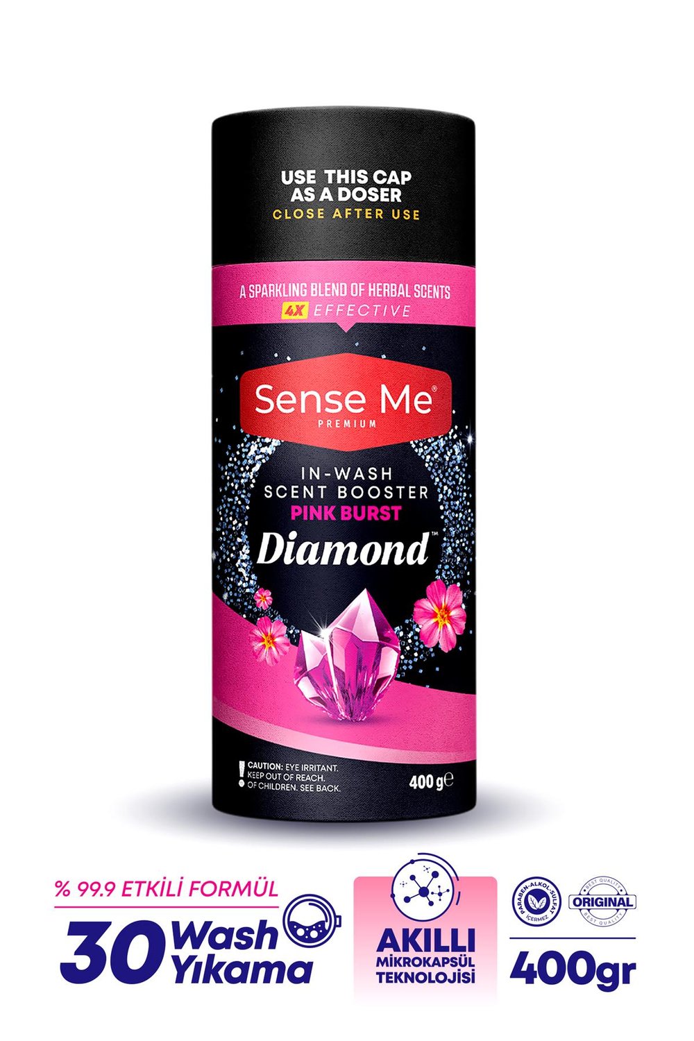 Sense Me Diamond Pink Burst – In-Wash Scent Booster Çamaşır Parfümü