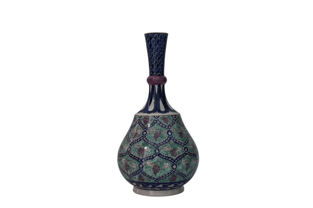 Rumi Desenli İznik Vazo
