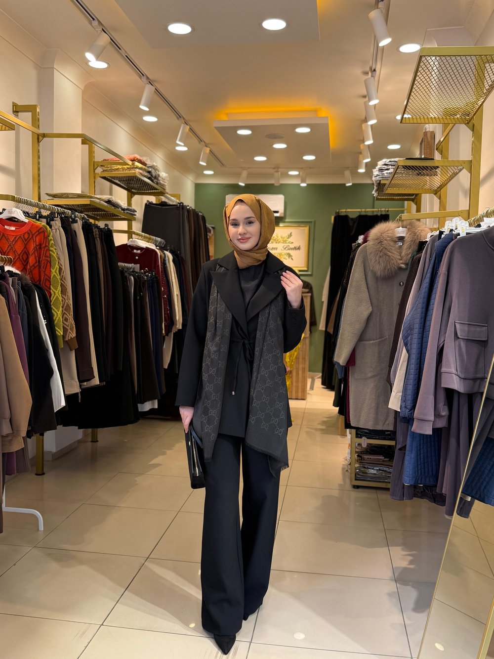 Miori Leove Ceket Pantolon Takım Siyah