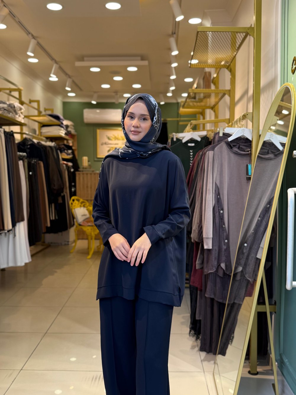 Miori Parma Krep Takım 0500027 Lacivert
