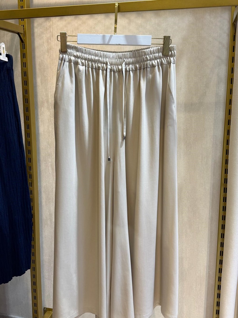 Sentez 5669 Geniş Paça Pantolon Taş