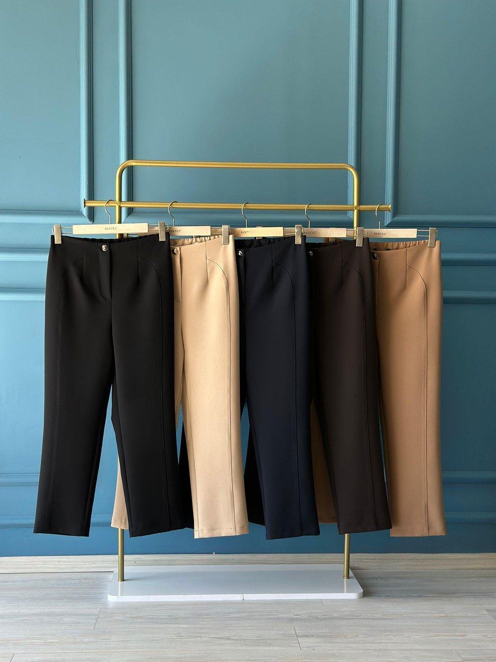 Sentez Milano Boru Paça Pantolon 5603 Lacivert