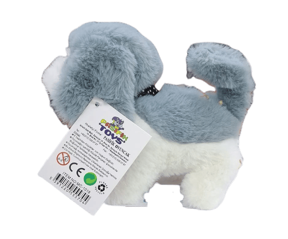  PASİFİK PELÜŞ YAVRU KÖPEK MC-1018 4 RENK SESLİ PİLLİ  HAREKETLİ PELUŞ OYUNCAK 3+