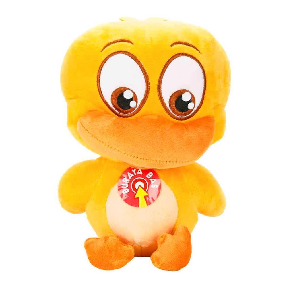 BAL PELÜŞ SEVİMLİ DOSTLAR ŞAŞKIN ÖRDEK BAL55115 MÜZİKLİ PİLLİ 23 CM 10M+