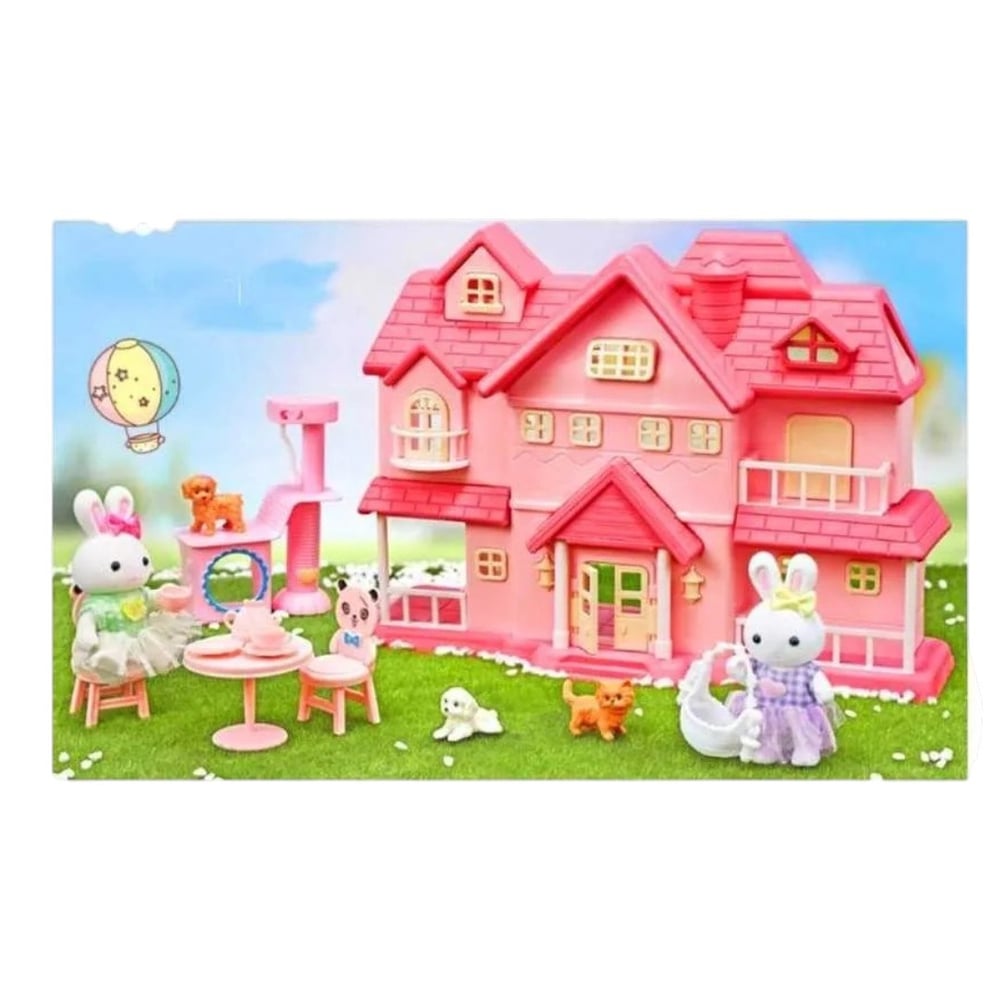 BAY DREAMY MİNİ TAVŞAN 6679 VİLLA OYUN SETİ 3+