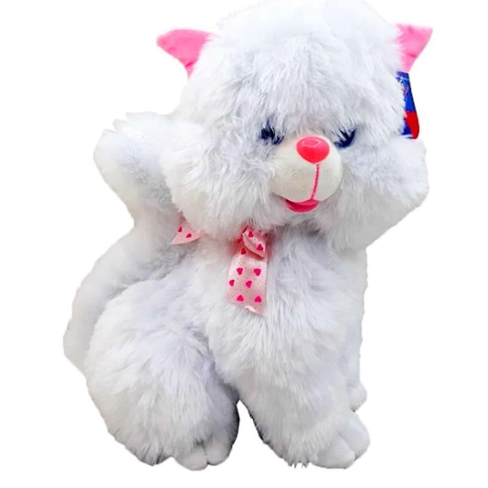 HALLEY PELÜŞ PL62585 OTURAN TOMBUL KEDİ 50 CM 1 ADET FİYATIDIR