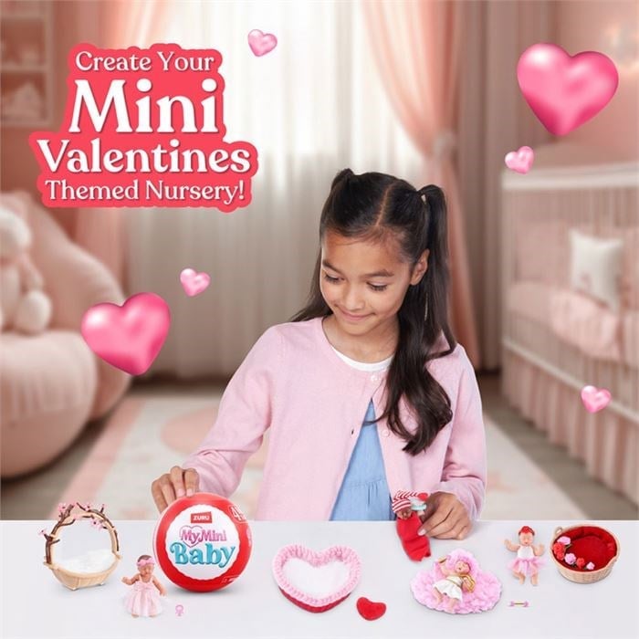 HELLO KİTTY AND FRİENDS MNB22000 MY MİNİ BABY TATLI KALPLER SÜPRİZ PAKET 3+