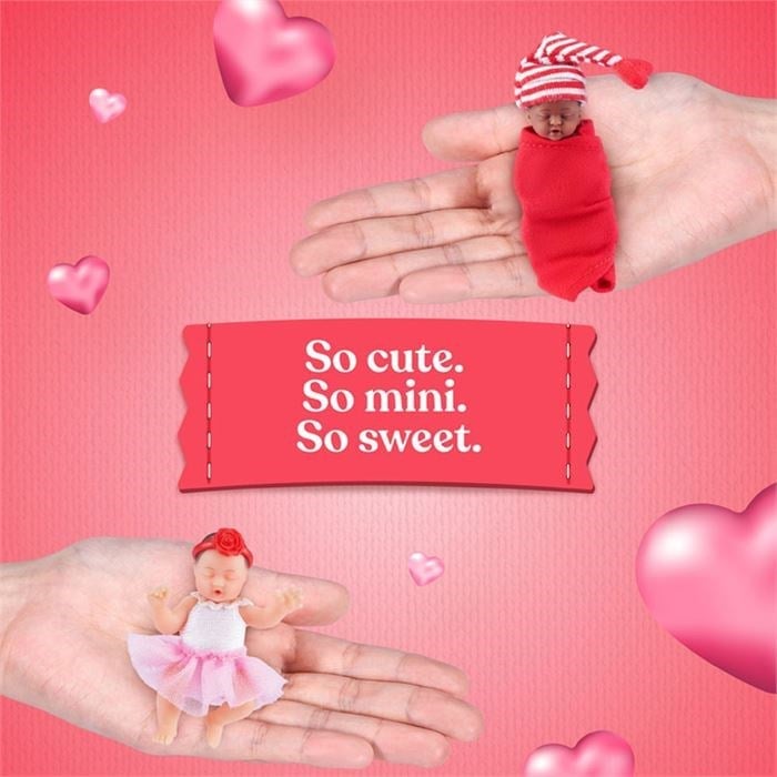 HELLO KİTTY AND FRİENDS MNB22000 MY MİNİ BABY TATLI KALPLER SÜPRİZ PAKET 3+