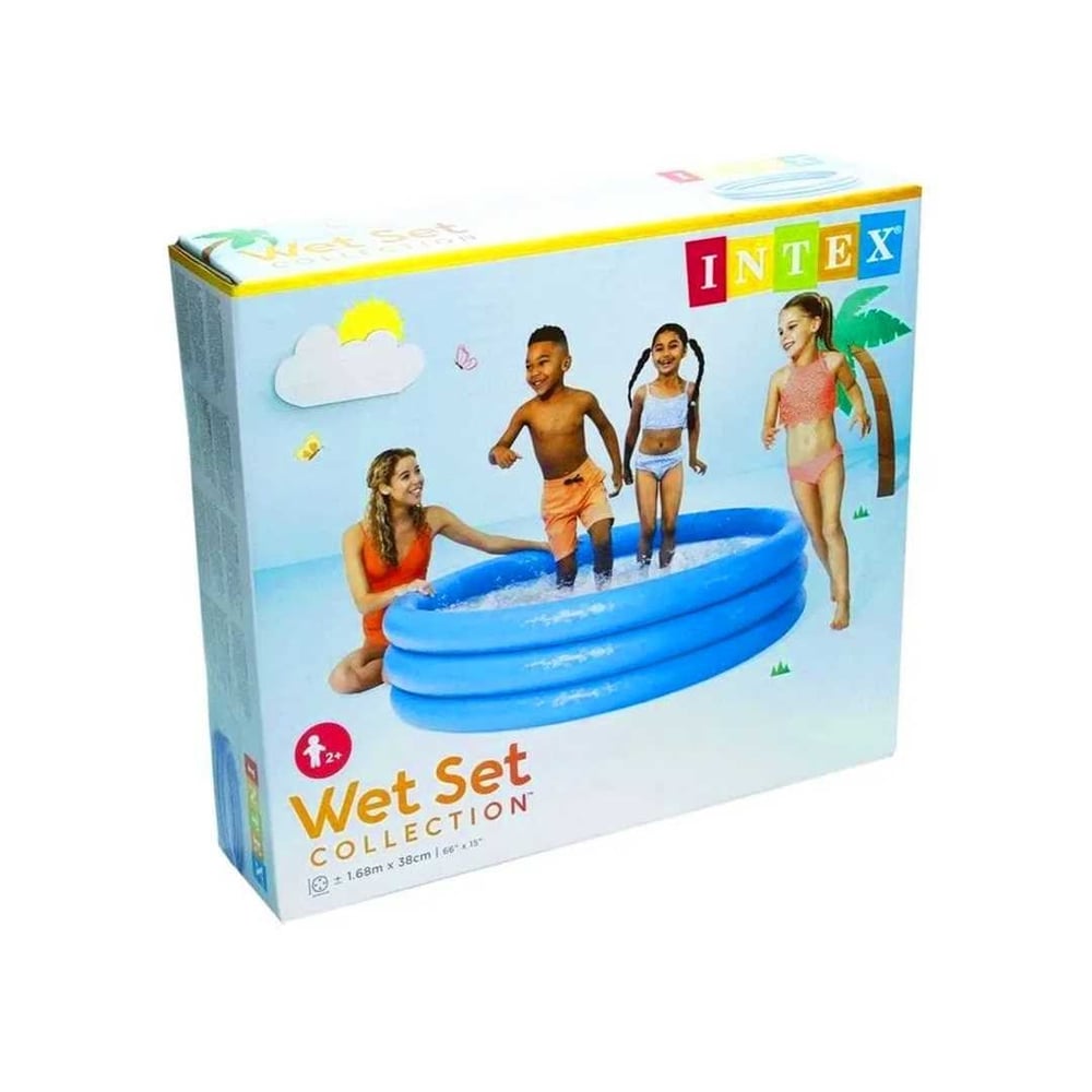 İNTEX 58446NP KRİSTAL MAVİ HAVUZ 168X38 CM 2+