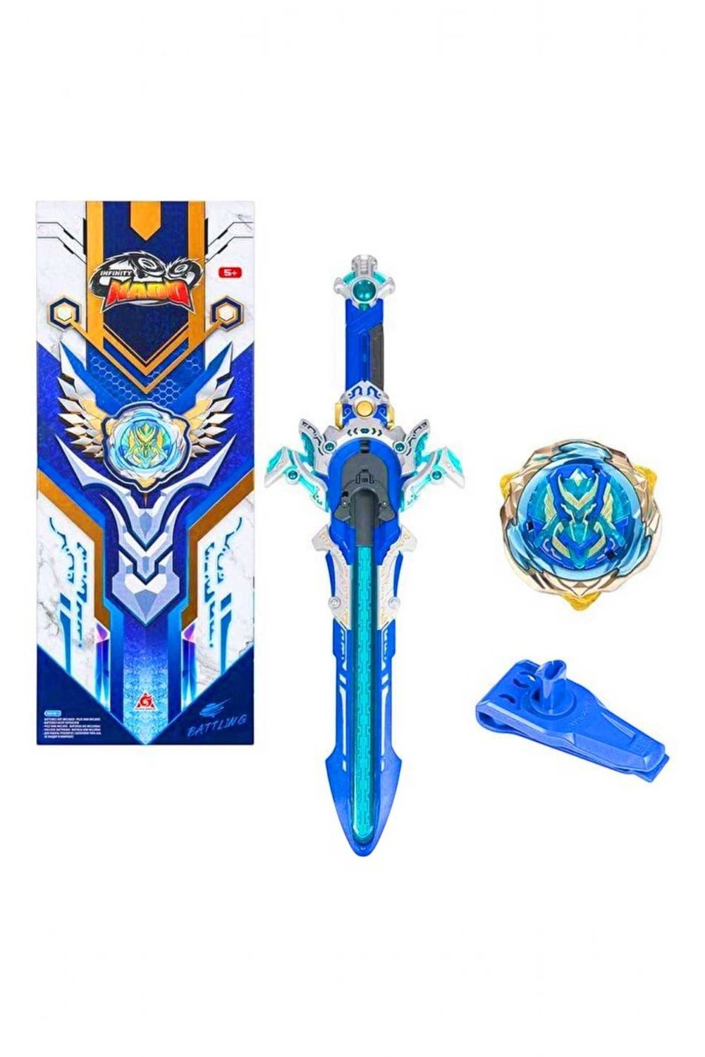 MEGA İNFİNİTY NADO KILIÇ BEYBLADE 654231 DELÜKS PAKET GALE WİNGS 5+
