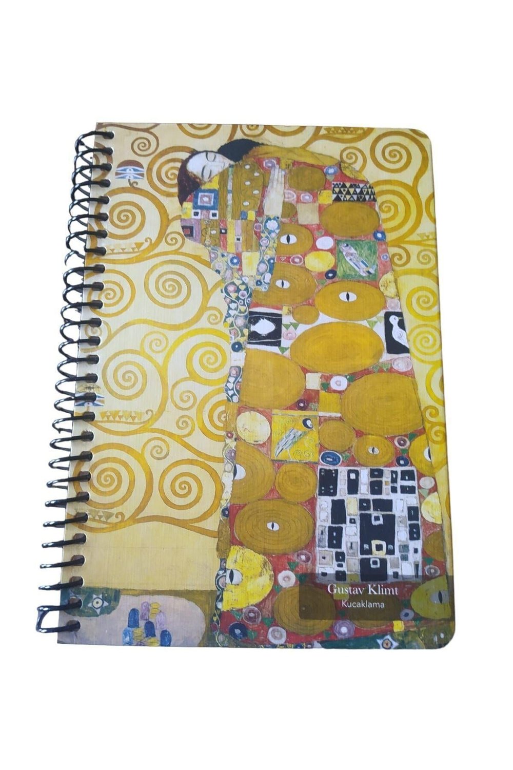 Papirüs Tuval 16X23cm Spiralli Sert Kapak 100 Yaprak Kareli Defter