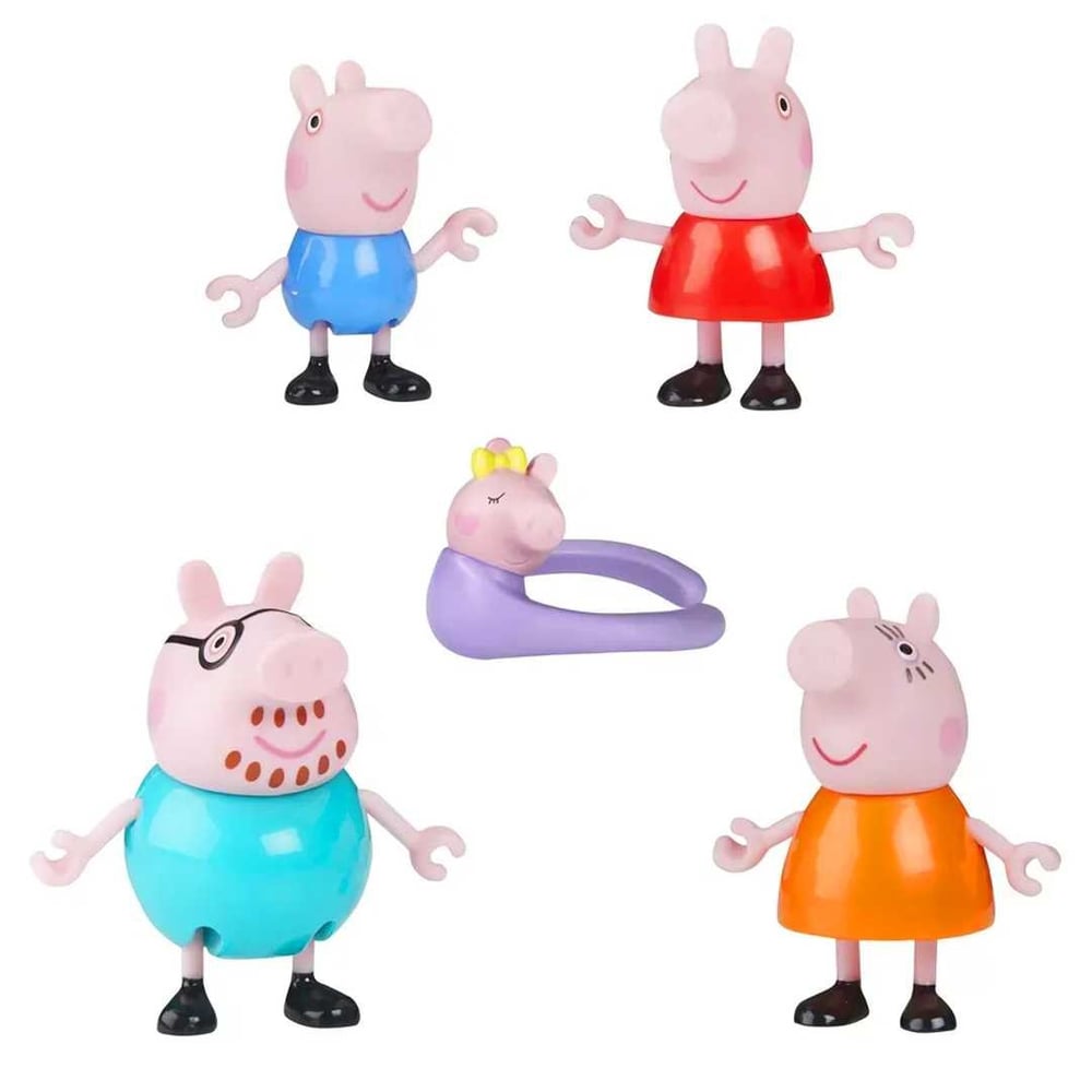 PEPPA PİG G0506 PEPPAS FAMİLY AİLE FİGÜR SETİ 3+