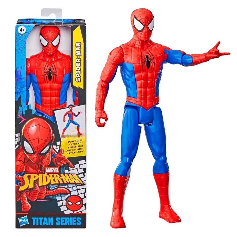 SPİDERMAN G2715 KIRMIZI MAVİ KLASİK TİTAN HERO FİGÜR 