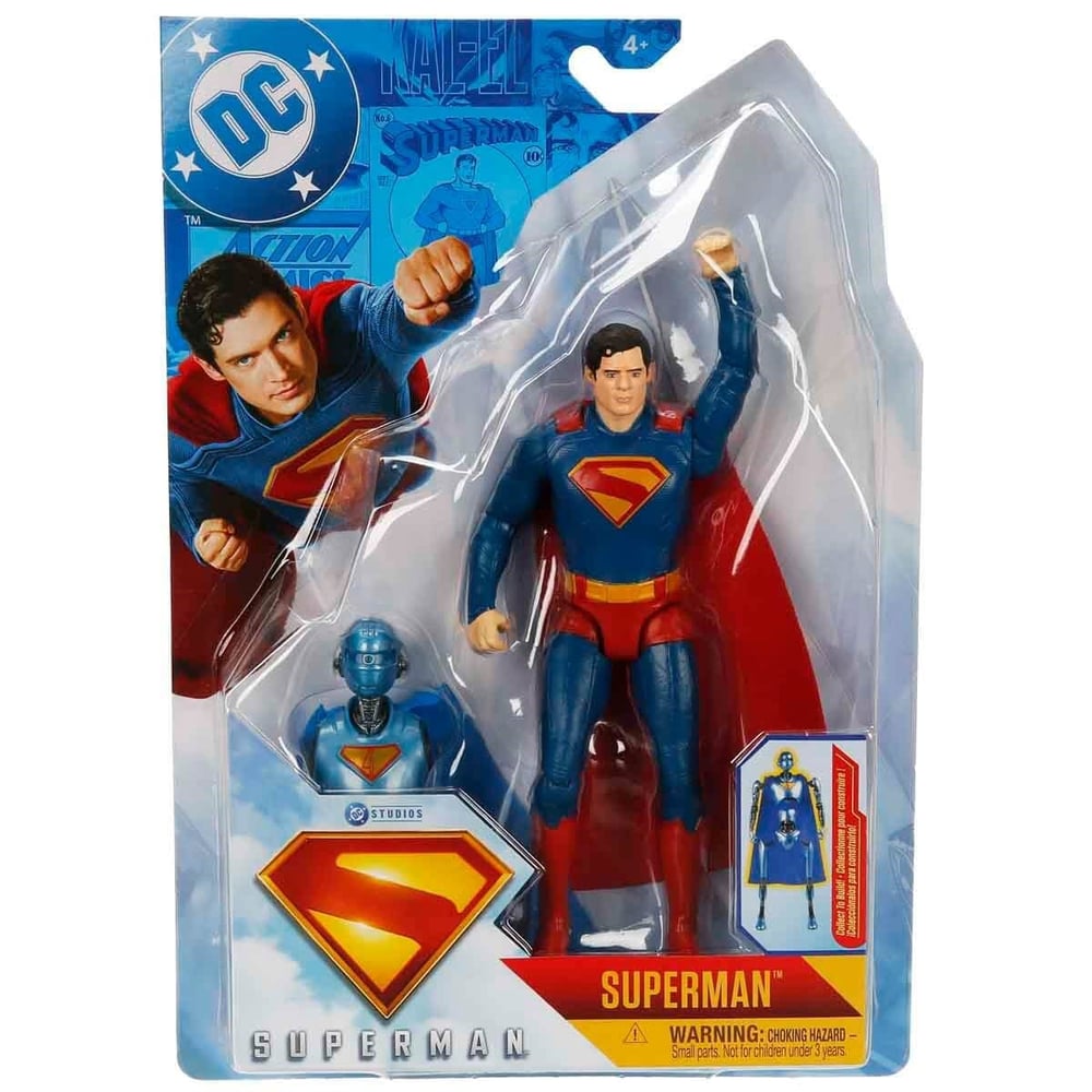 SPİN MASTER SUPERMAN 6073654 MOVİE POWERUP FİGÜRLER 15 CM 4+