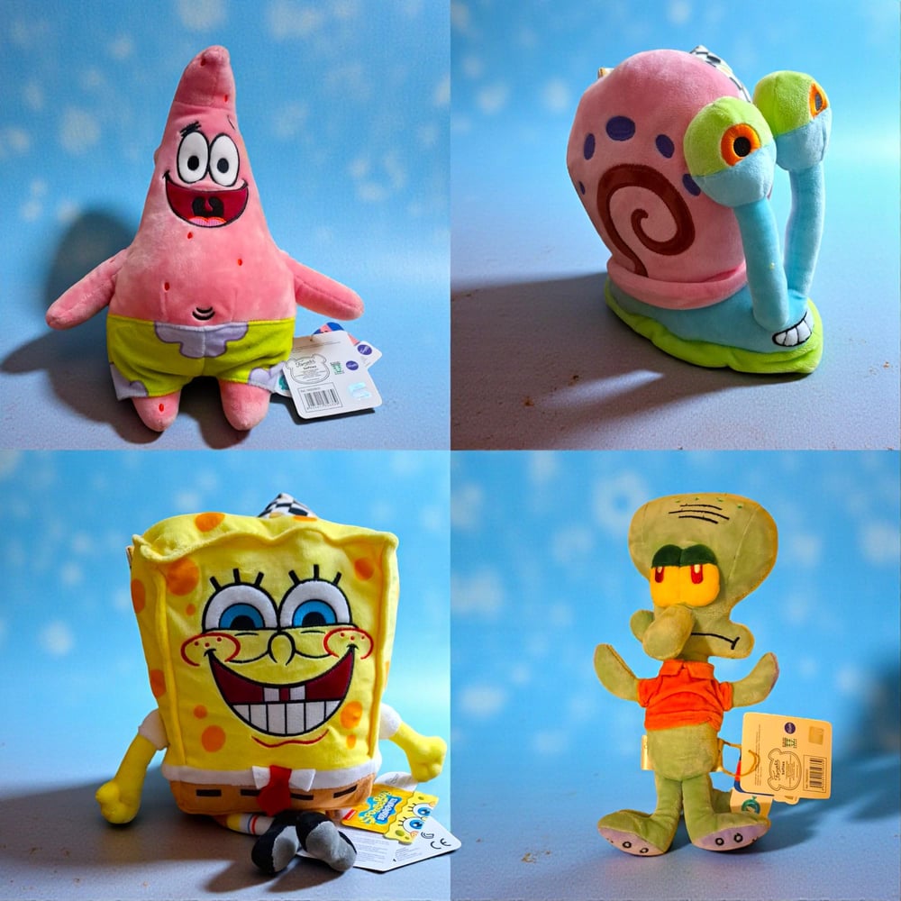 SÜNGER BOB VE ARKADAŞLARI  PELÜŞ 30 CM 4 LÜ