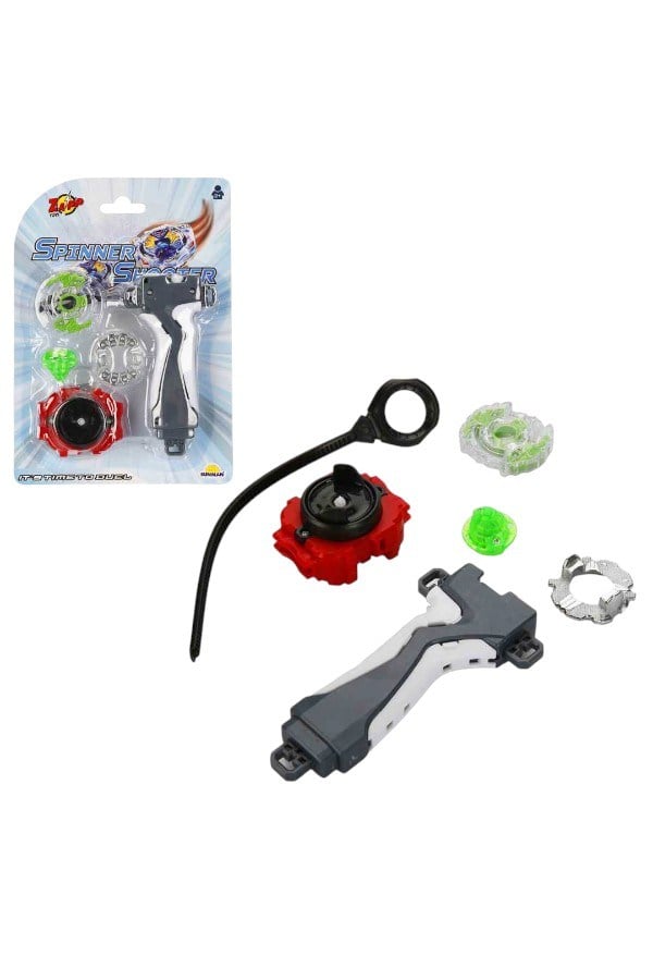 SUNMAN BEYBLADE ZAPP 329-14 SPİNNER SHOOTER TOPAÇ FIRLATICILI 3+