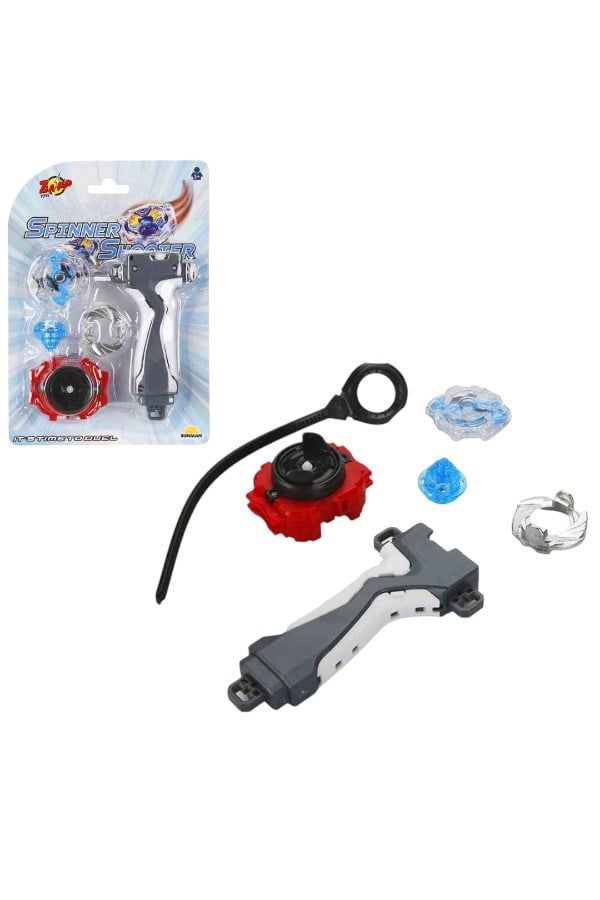 SUNMAN BEYBLADE ZAPP 329-14 SPİNNER SHOOTER TOPAÇ FIRLATICILI 3+