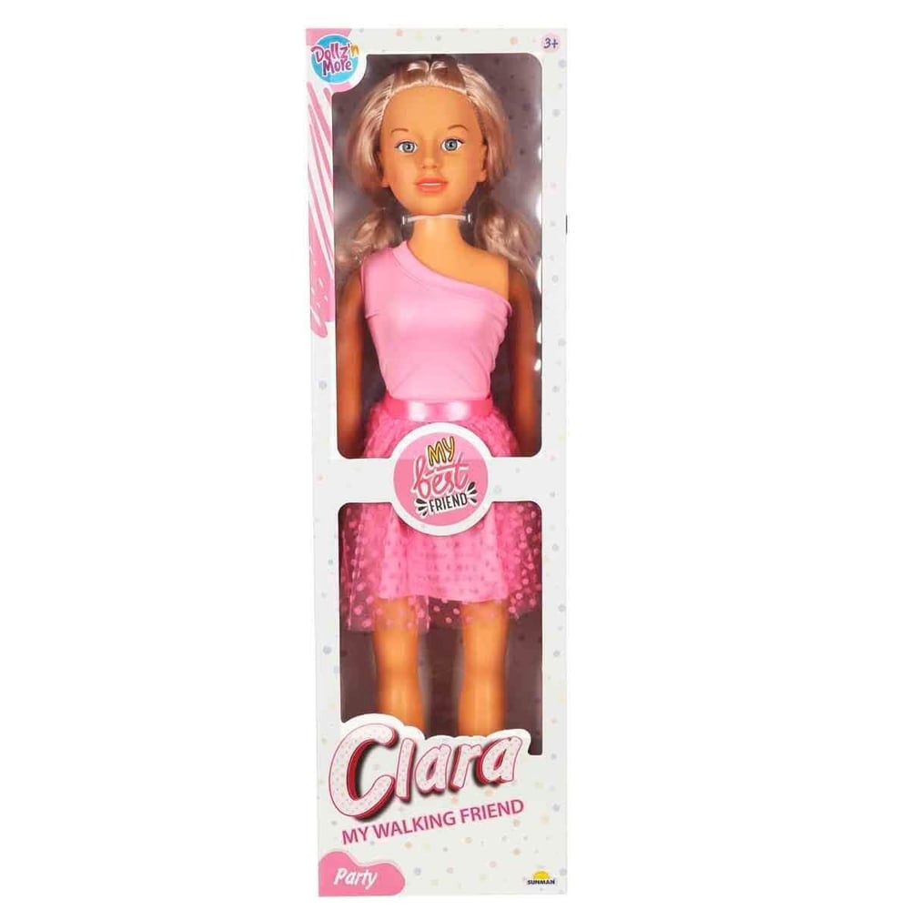 SUNMAN CLARA S00003532 WALKİNG DOLL PARTY BEBEK 80 CM 3+