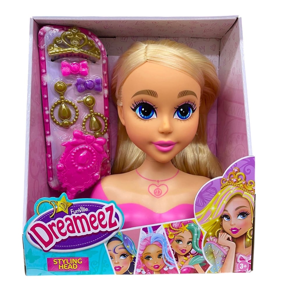 SUNMAN HOBİ SETİ DREAMEEZ 81083 BÜST SAÇ TASARIM SETİ 3+