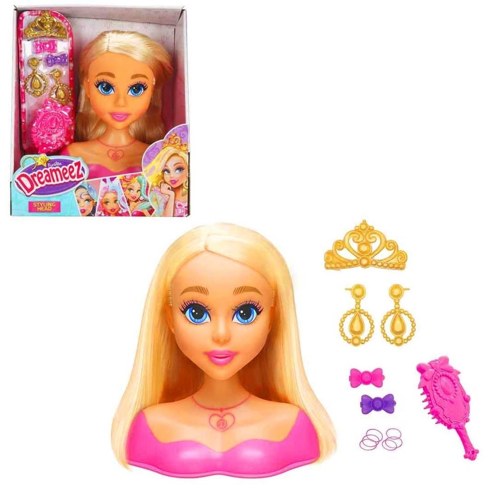SUNMAN HOBİ SETİ DREAMEEZ 81083 BÜST SAÇ TASARIM SETİ 3+