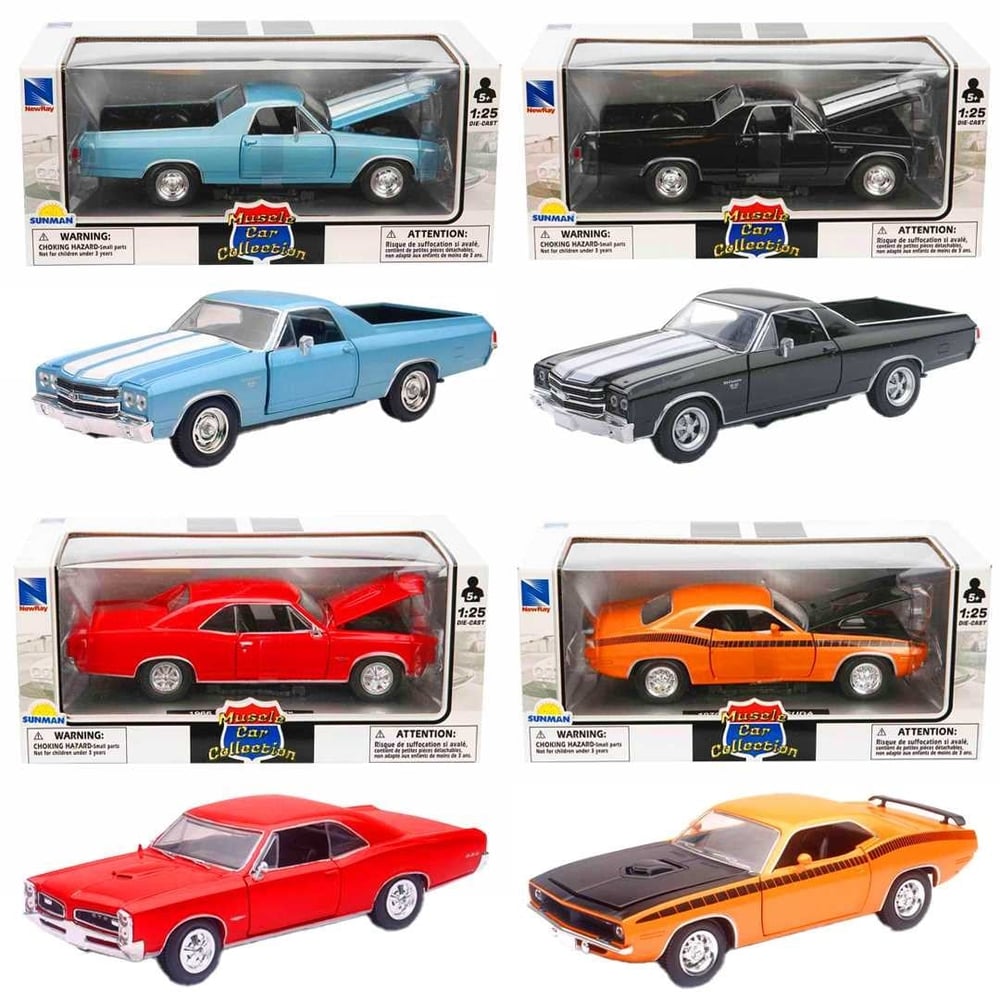 SUNMAN NEW RAY S00071853 MUSCLE SERİ DİE-CAST METAL ARABA ** 1 ADET FİYATIDIR **