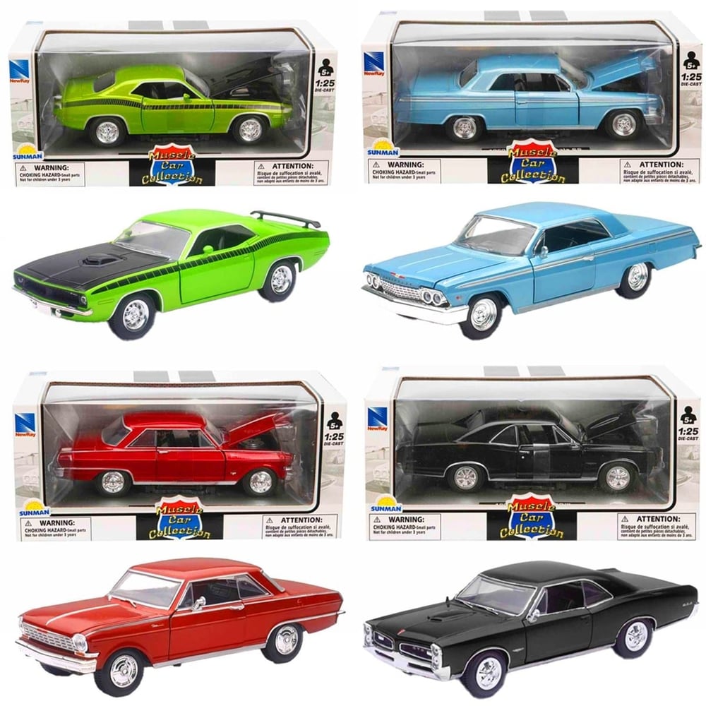 SUNMAN NEW RAY S00071853 MUSCLE SERİ DİE-CAST METAL ARABA ** 1 ADET FİYATIDIR **