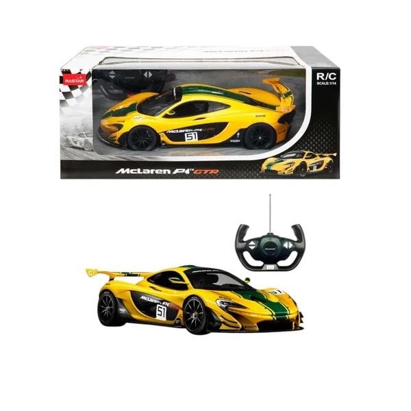 SUNMAN RASTAR 75000 KUMANDALI ARABA MCLAREN P1 GTR F/F R/C 2.4GHZ 1:14 IŞIKLI 6+