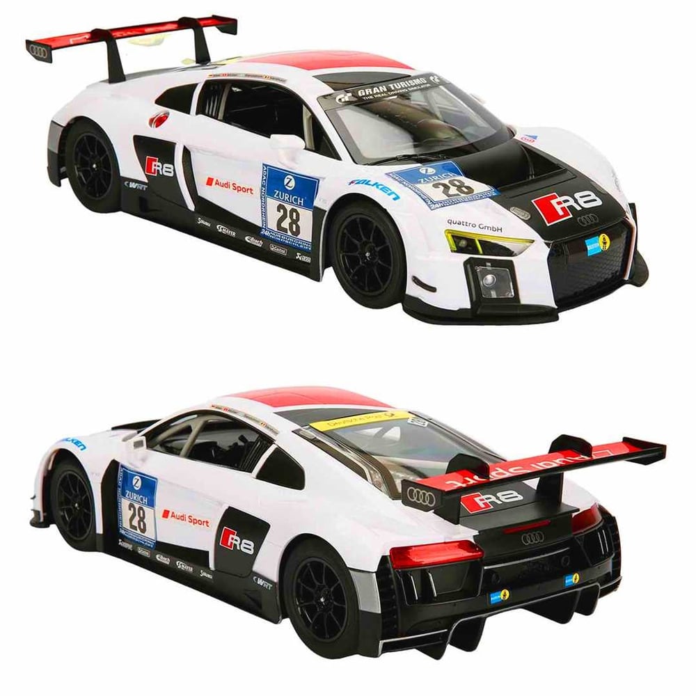 SUNMAN RASTAR 75300 KUMANDALI ARABA AUDİ R8 LMS F/F R/C 2.4GHZ IŞIKLI 1:14 6+
