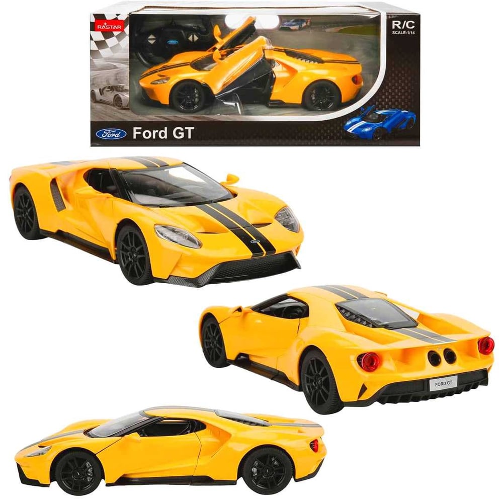 SUNMAN RASTAR 78100 KUMANDALI ARABA FORD GT AÇILIR KAPI F/F R/C 2.4GHZ IŞIKLI 1:14 6+