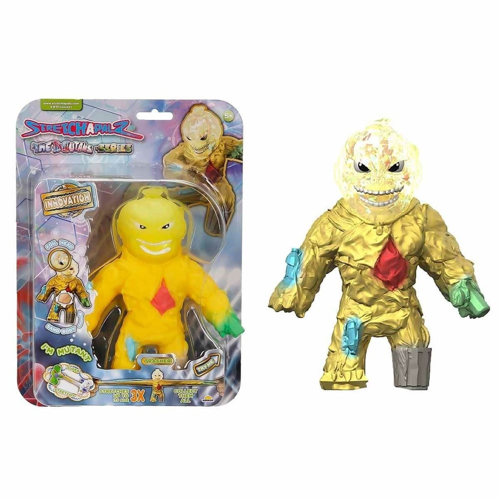 SUNMAN STRETCHY BEST TOY FOREVER 129640 STRETCHAPALZ MUTANS SERİ UZAYAN ESNEK FİGÜR 14 CM **  1 ADET FİYATIDIR **