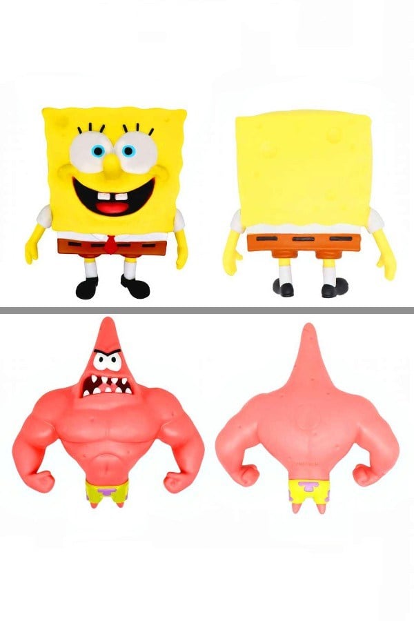 SUNMAN STRETCHY MONSTER FLEX SBMF-2025 SÜNGER BOB SÜPER UZAYAN ESNEK FİGÜRLER 3+