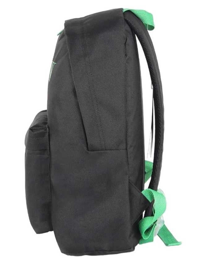 UNİTED COLORS OF BENETTON OKUL ÇANTASI 03805 SİYAH YEŞİL ÇİFT BÖLMELİ