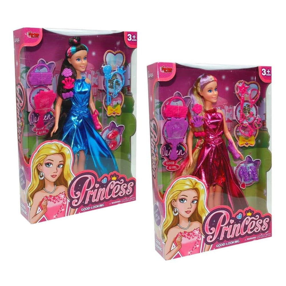 VARDEM PRİNCESS 66765 MODA BEBEK AKSESUARLI 29 CM 3+