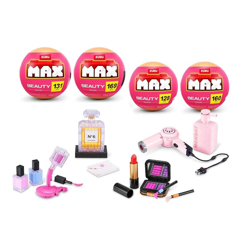 ZURU MAX BEAUTY LEGO M0500000 GÜZELLİK SÜRPRİZİ 160 PARÇA 8+