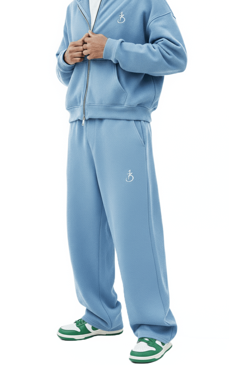 First Born FROZEN FLAME Logo Basic Sweatpants 