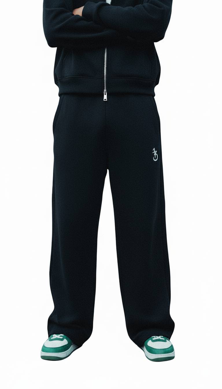 First Born: STREET CODE Logo Basic Sweatpants 
